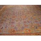 Late 19th Century Turkish Oushak Carpet 